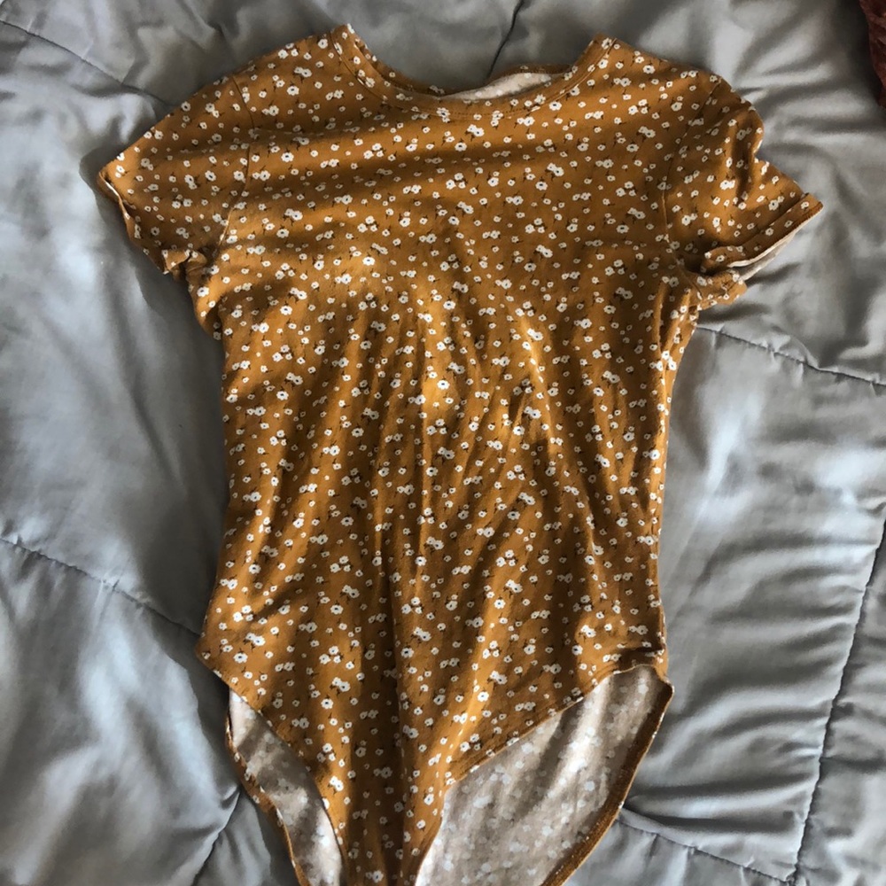burnt orange bodysuit